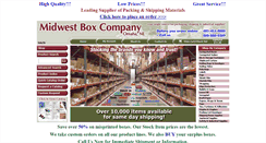 Desktop Screenshot of midwestbox.com